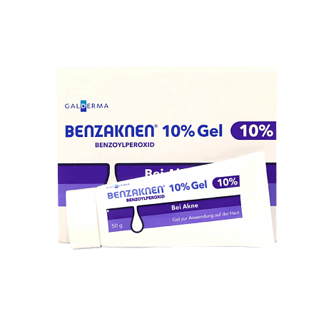 Бензакне гель 10% (Benzacne, Оксигель) туба 60г препарат для наружного применения